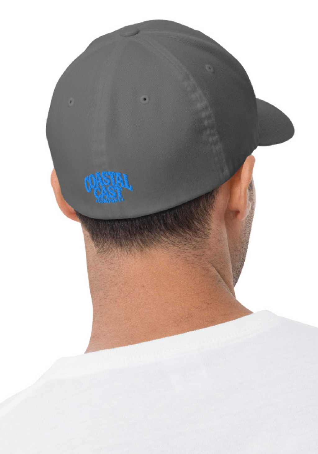 Gray Fitted Lure Hat