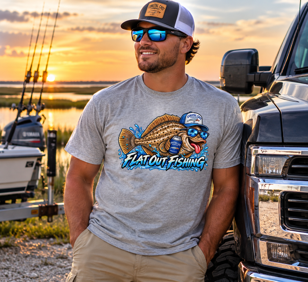Flat Out Fishing Short Sleeve T-shirt